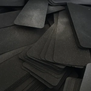 Exposed NDT X-ray film ready for recycling and silver recovery